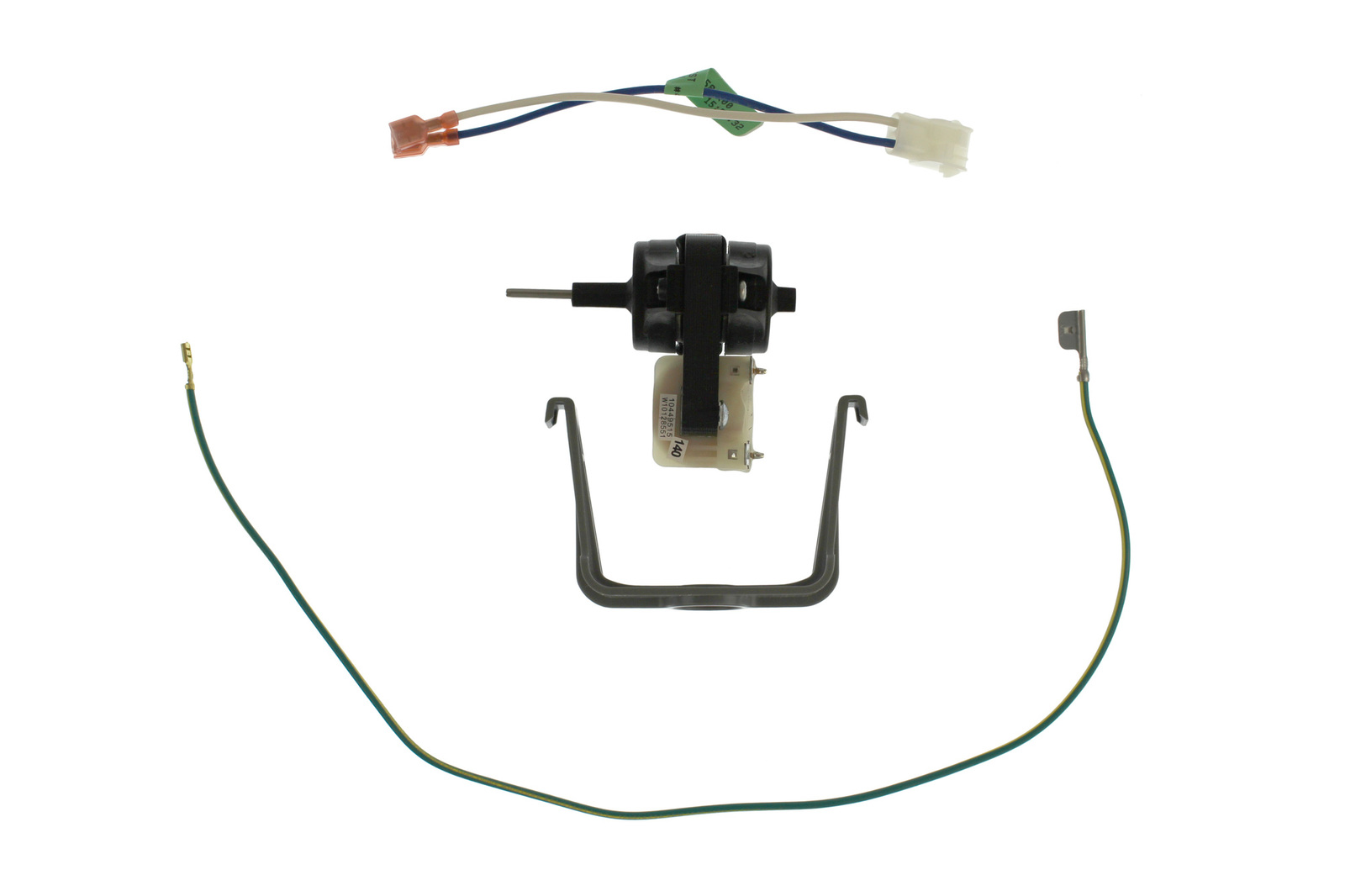 12002744 - Genuine OEM Whirlpool Refrigerator Evaporator Fan Motor Kit